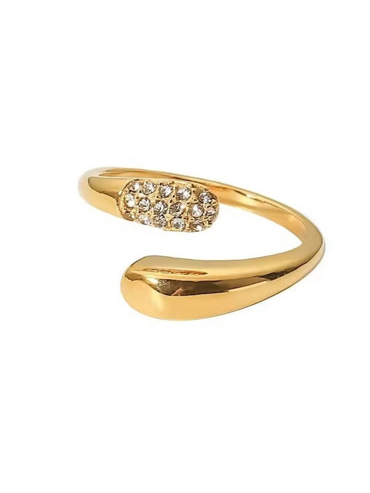 Soleil Gold Adjustable Ring