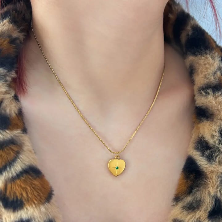 The Aphrodite's Bold Heart Necklace