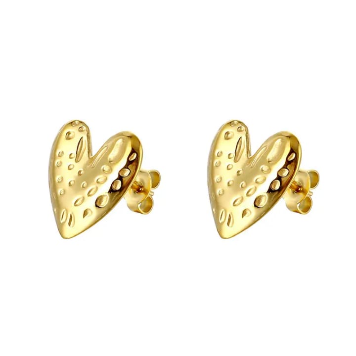 Gilded Love Mini Heart Stud