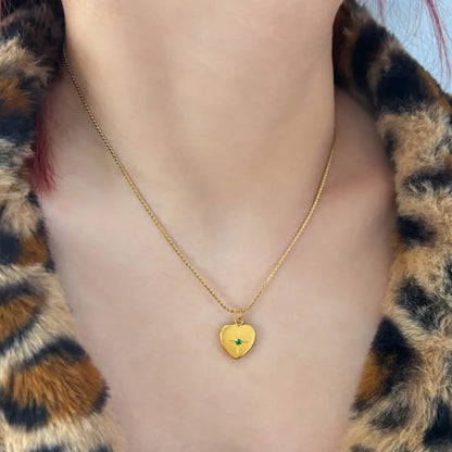 The Aphrodite's Bold Heart Necklace